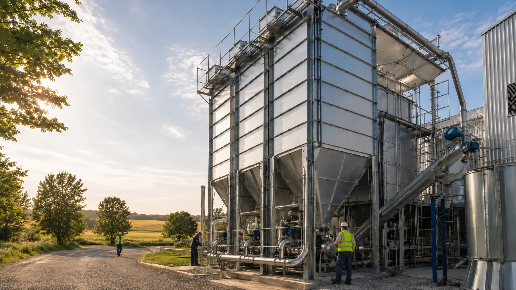 BM Silo industrial installation