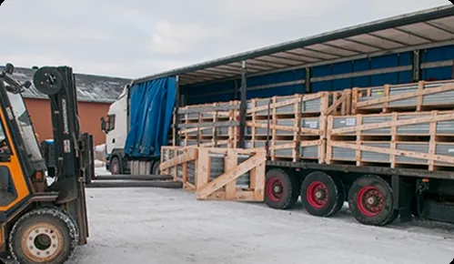 Flat-pack silo delivery